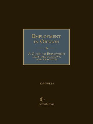 cover image of Employment in Oregon